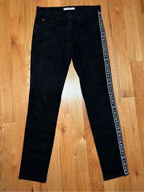 Givenchy 4G Logo Tape Runway Jeans